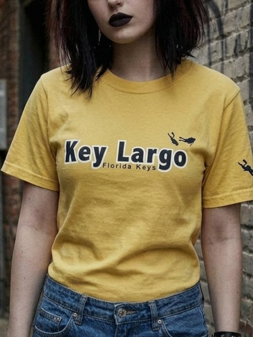 Ouray Sportswear Key Largo Florida Keys Vintage Y2K T-Shirt Size Small